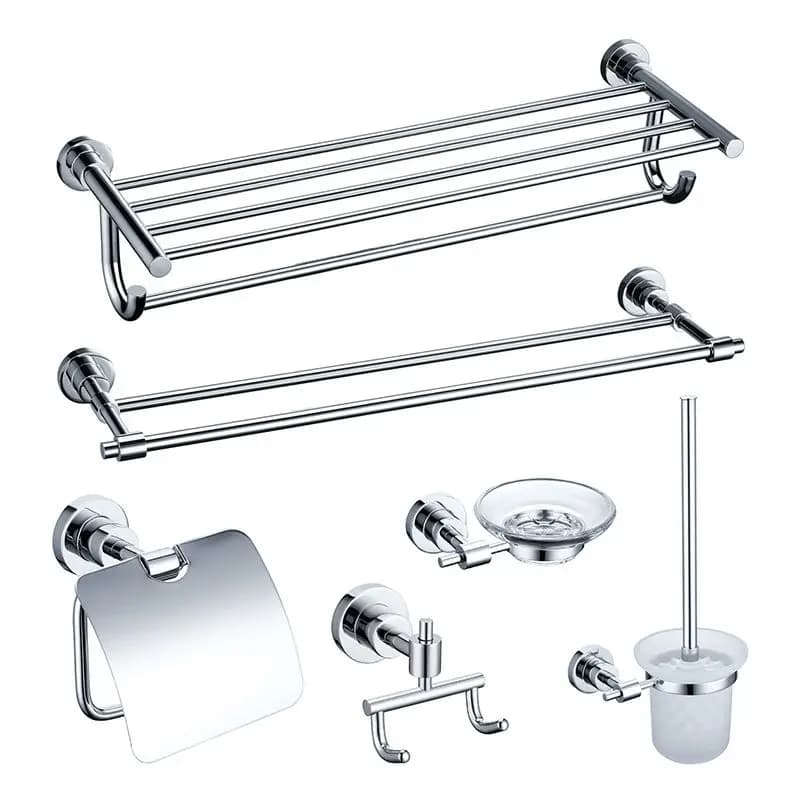 Set moderno di portasciugamani da bagno