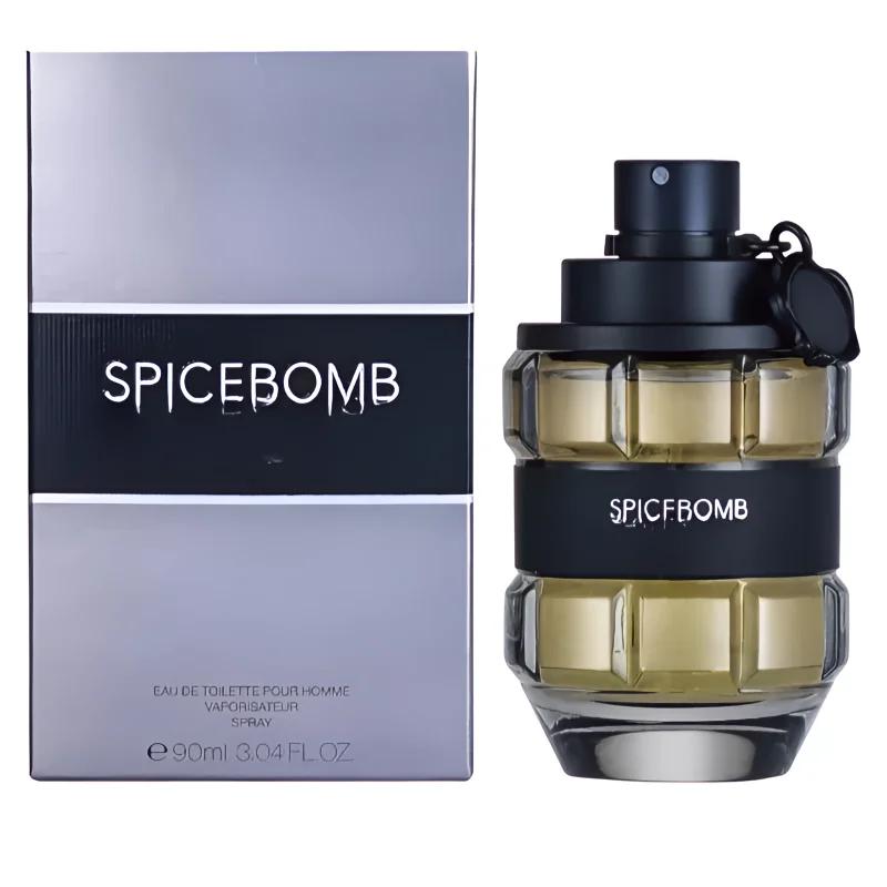 Spicebomb Extreme Eau de Parfum 100ML for men, woody, spicy, vanilla and amber, long lasting spray perfume
