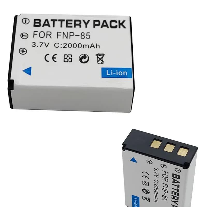 NP-85 NP85 FNP-85 FNP85 FNP 85 Batteria per fotocamera digitale 2000mAh e caricatore USB per FUJIFILM NP170 SL240 SL245 SL300 SL305 CB170