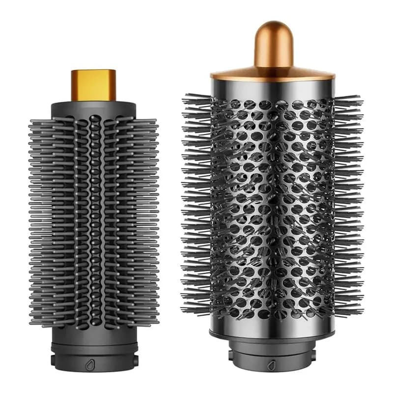 A40Z-For Dyson Airwrap HS01 HS05 HS08 Curling Iron Attachment Round Volumizing Brush And Upgraded Large Round Brush