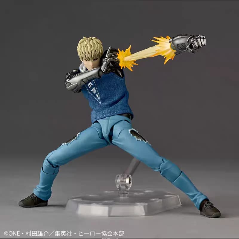 Nuove Action Figure Anime Ko Genos, Kaiyodo Revoltech Yamaguchi One Punch Man, Statuetta Articolata, Modellino da Collezione per Fan