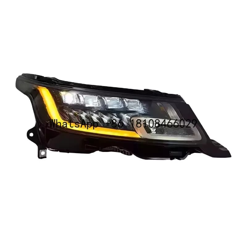 New Style Front Lamp for Range Rover Sport 4 LENTE Fari Assembly Vogue 2018-2022 Front Light High Low Retromarcia Signal