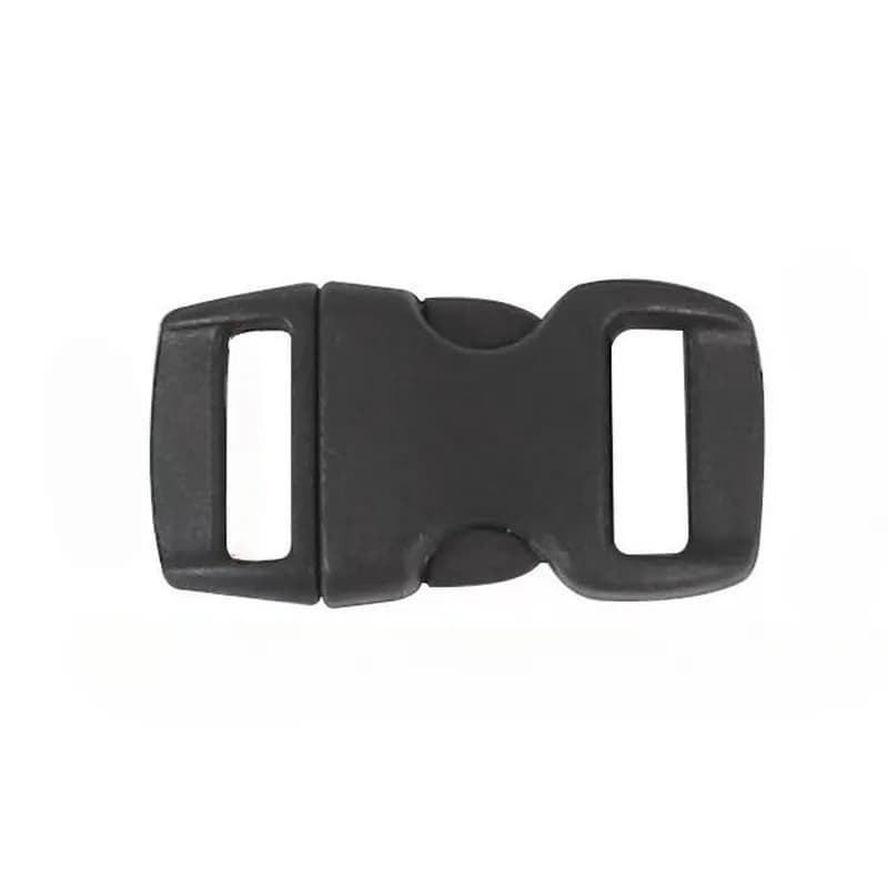 98 fibbie curve nere resistenti, per attrezzatura da esterno e imbracature per cani
