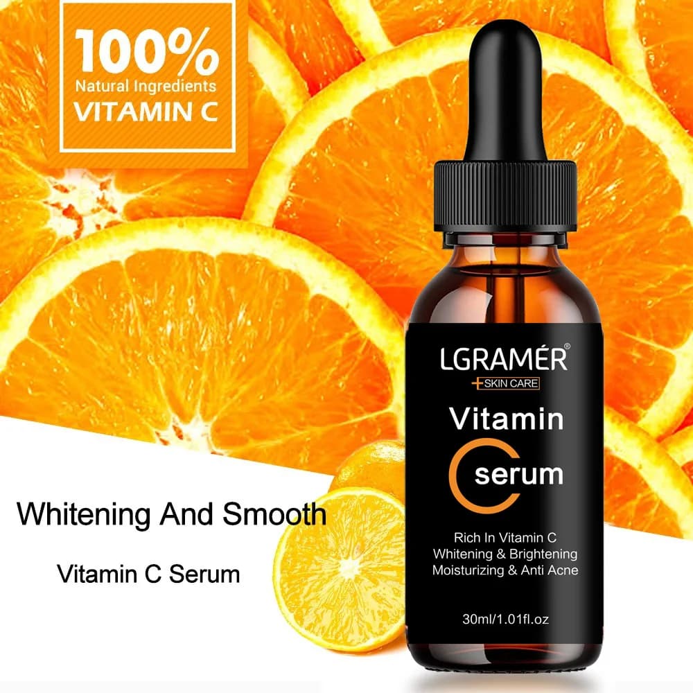Skin care products serum face to vitamin C illuminates skin lightening hyaluronic acid stains essence for face products for skin care 30/50ml