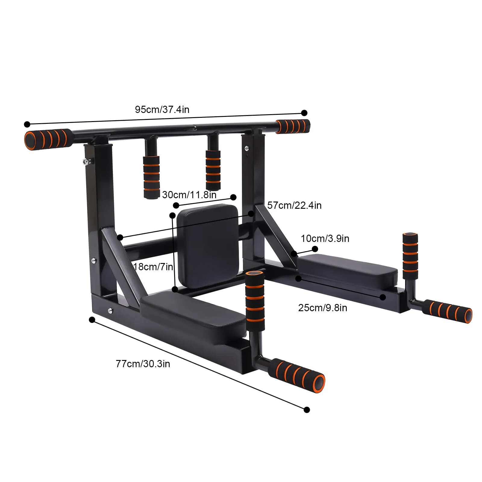 TMHWYP Traction Bar for Indoor and Home Gym, Power Tower Set, Fitness Training Equipment, Dip Supports