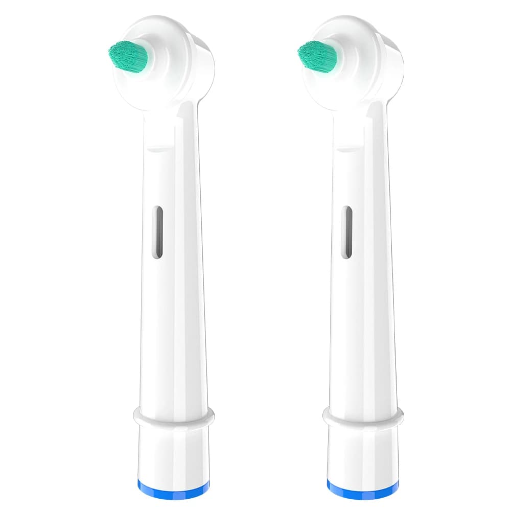 2/4-piece toothbrush heads compatible with Oral B electric toothbrush, toothbrush heads for cleaning orthodontic devices/between teeth