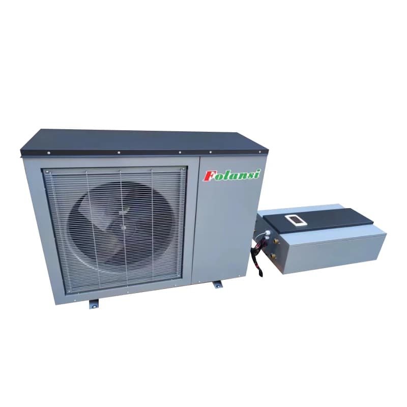 Pompa di Calore Inverter DC Completa da 11kW per Riscaldamento, Raffreddamento e Acqua Calda con Controllo WIFI e Connessione RS485