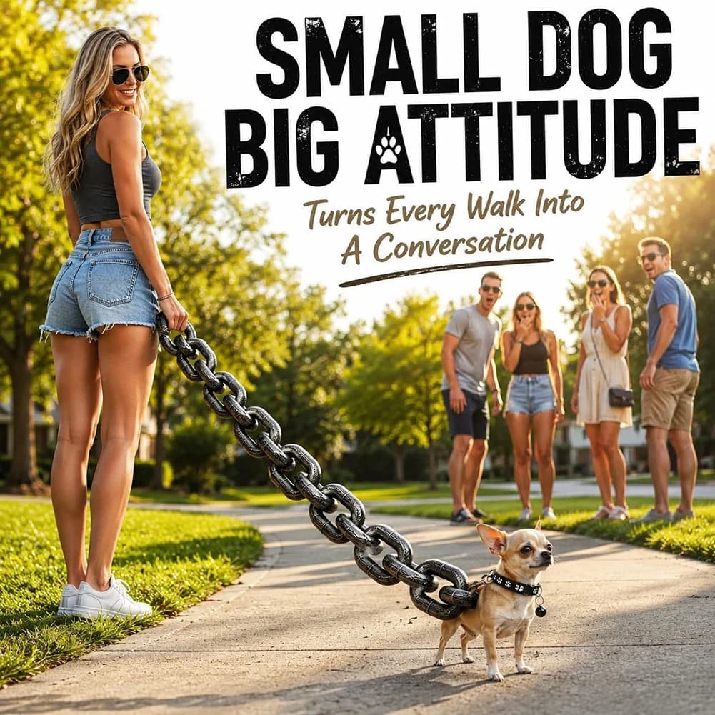 Lightweight Plastic Imitating Iron Chains Dog Chain Leash Comfortable Fit Dog Rope Leash Harness For Dog Walking Accessories