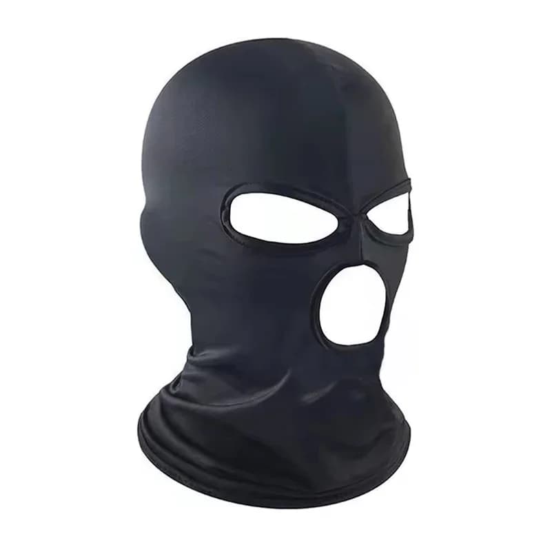 Maschera Integrale Traspirante Balaclava per Sport all'Aperto, Moto e Ciclismo, Protezione UV