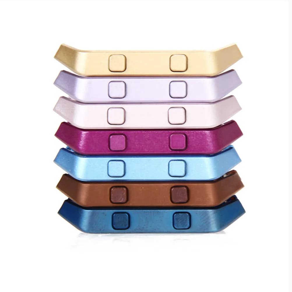 Cornice per Orologio in Acciaio Inossidabile Argento per Sostituzione Dimensioni Smartwatch, Solo Cornice Senza Cinturini