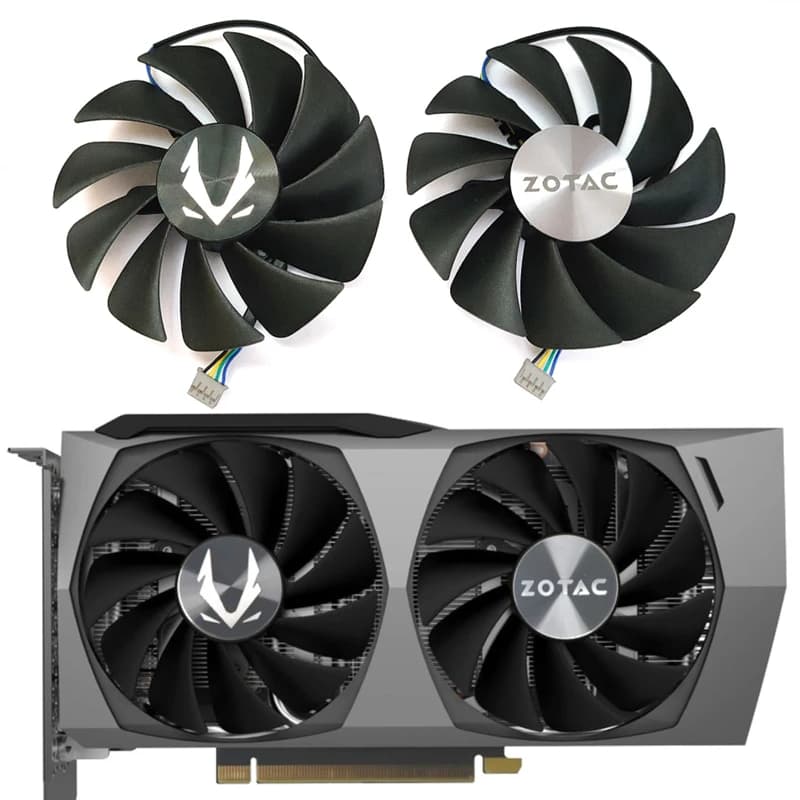 NEW 89 MILLIMETRI 4PIN GA92S2U RTX 3060 Twin Edge GPU Fan, For ZOTAC GeForce RTX 3060 3060TI Twin Edge Video Card Cooling Fan