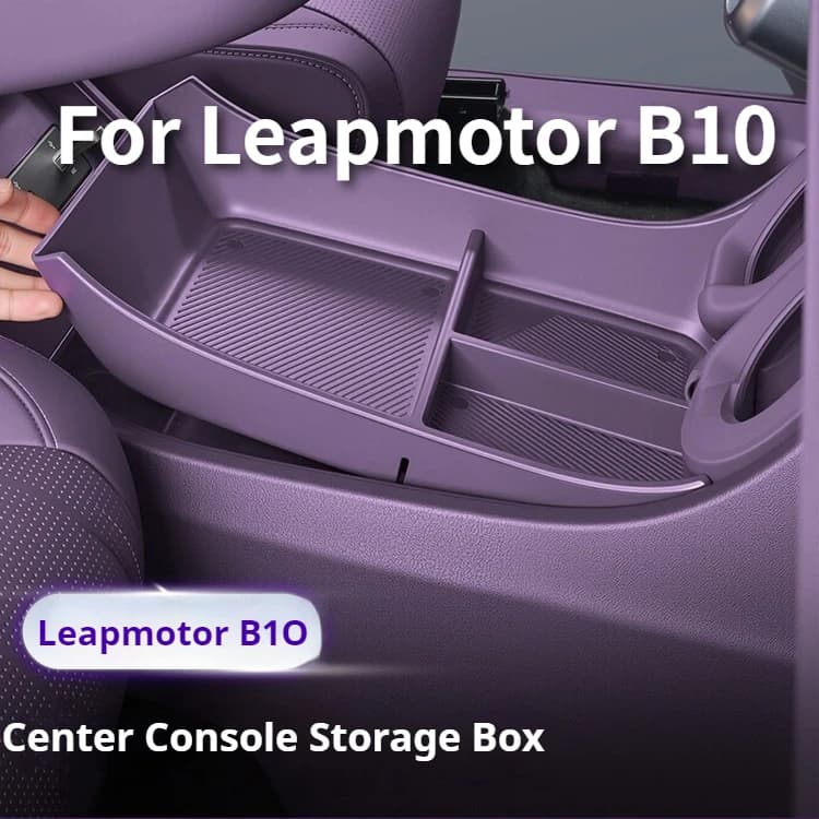 Scatola portaoggetti per console centrale Leapmotor B10, organizer per bracciolo, contenitore per decorazione interna