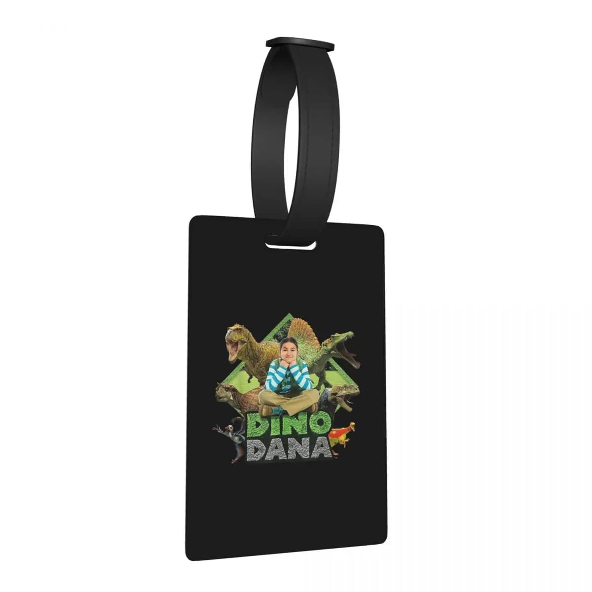Etichette per Bagagli Dino Dana, Accessori per Valigie, Targhette per Bagagli da Viaggio, Porta Etichette con Nome e Indirizzo