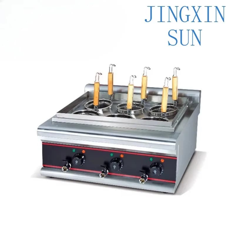 Table Top Commercial Electric Restaurant Making Delicious Spaghetti Noodle Pasta Cooking Machine