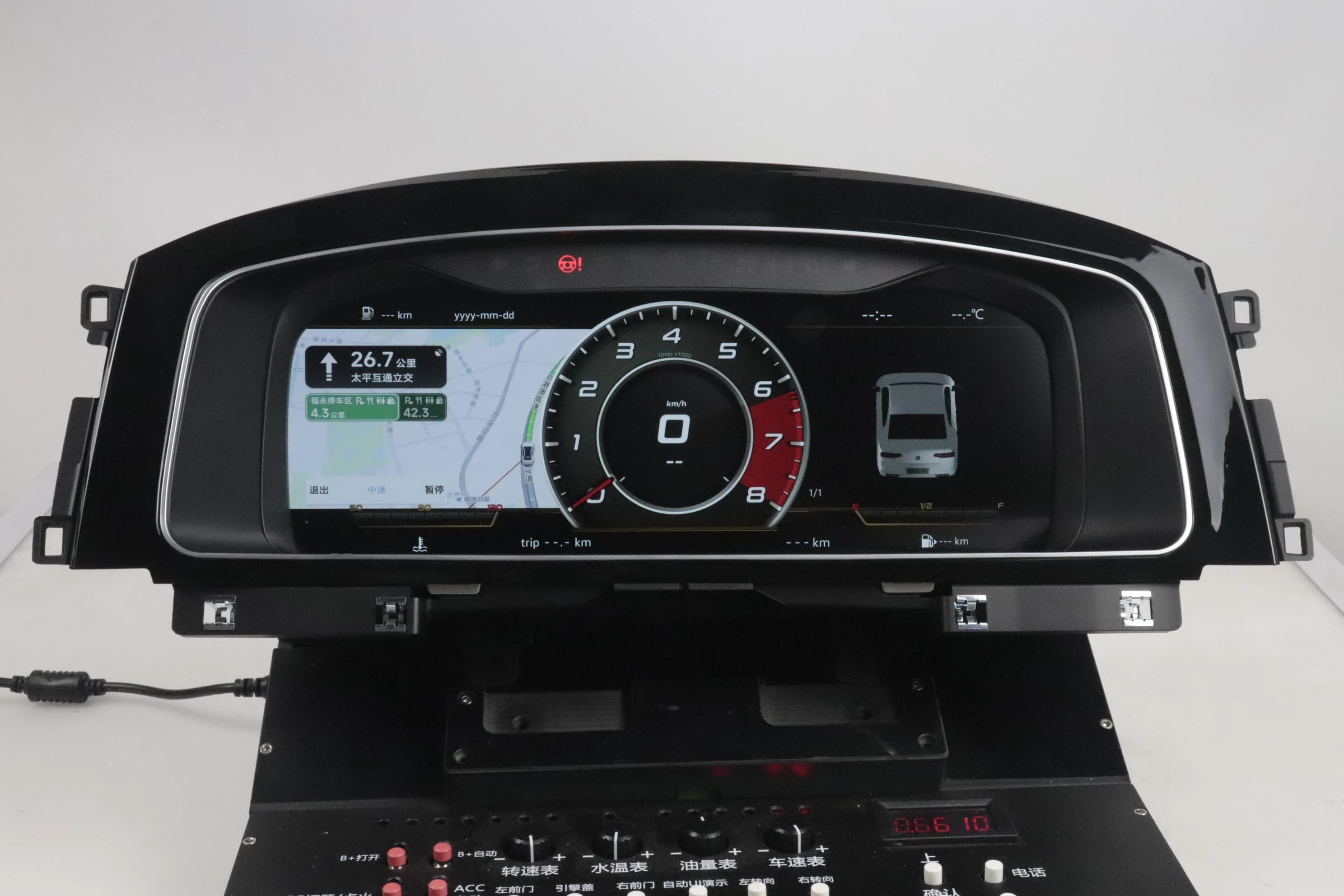 Pannello cruscotto digitale LCD per VW Golf 7 /7.5 R GTI MK7 2013-2020, quadro strumenti virtuale, tachimetro LCD, Carplay