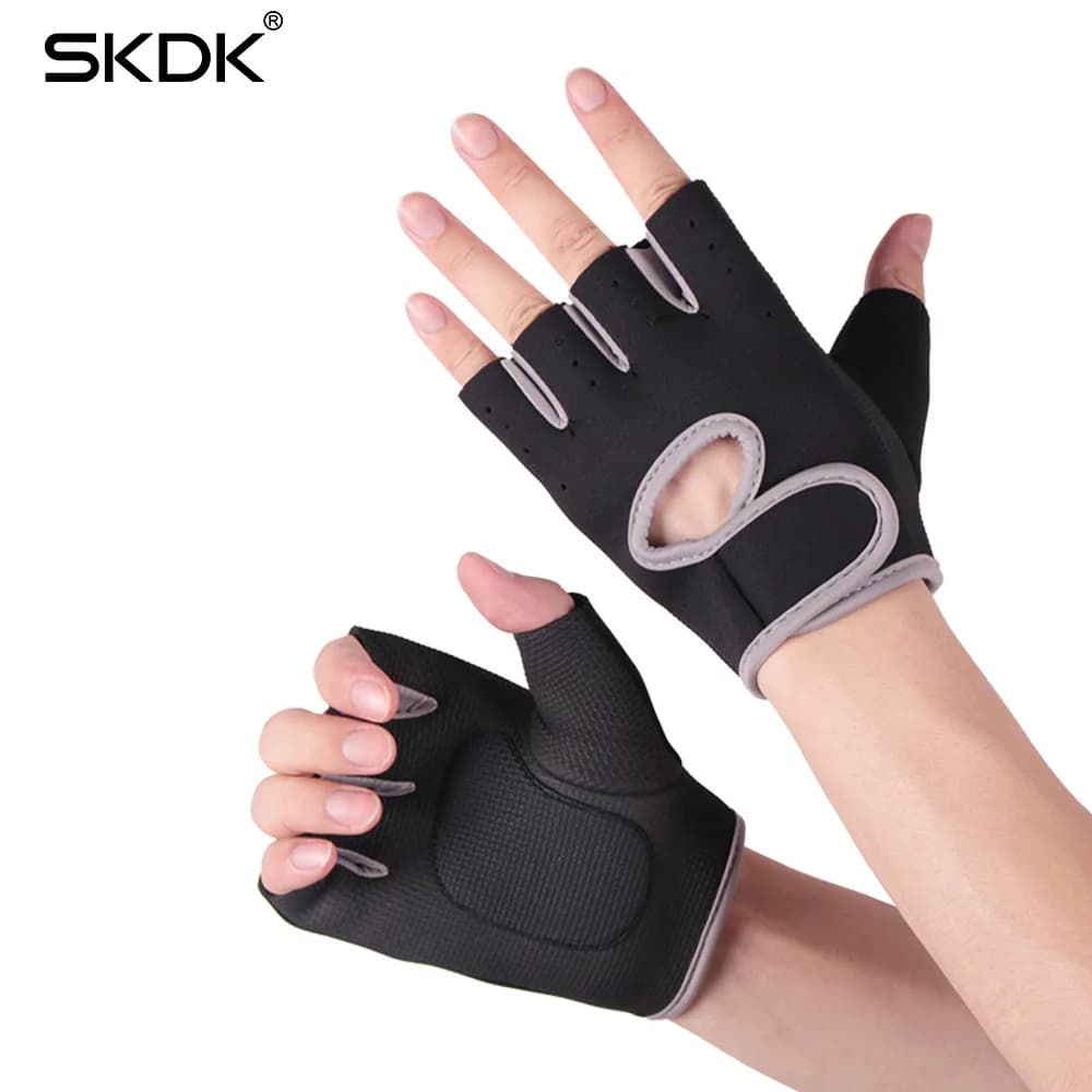 Sports Gloves for Fitness Diving Equipment in Non-slip Fabric Anti-vibration Gym bench press for balancer protective equipment for Fitness