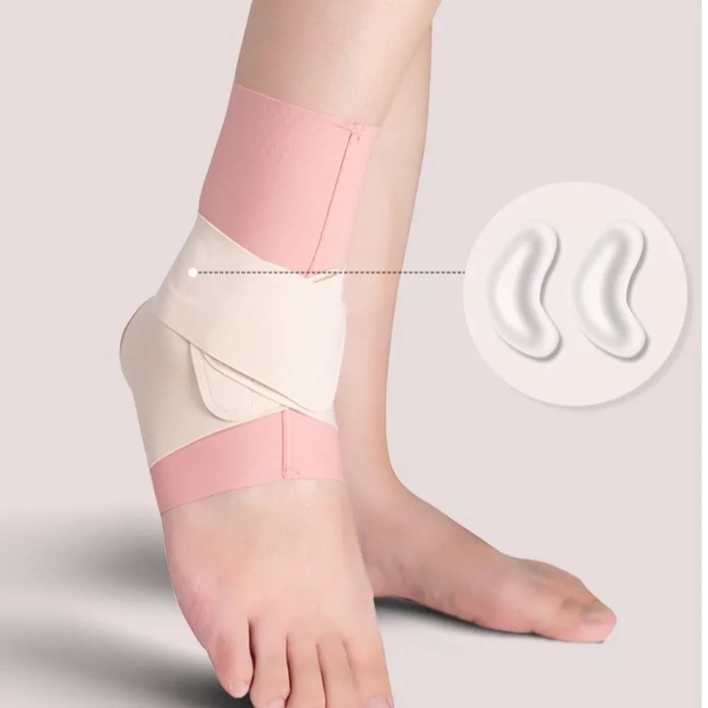 Supporto per Caviglia Ultra-Sottile Elastico Traspirante Regolabile Leggero Anti-Strappo per Allenamento in Palestra