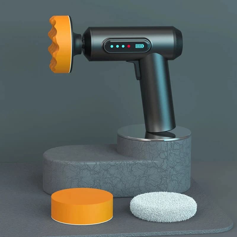 Lucidatrice per Auto Portatile Senza Fili, Macchina per Lucidatura e Ceratura, Utensile Elettrico per Pulizia e Riparazione Auto, Accessori per Auto
