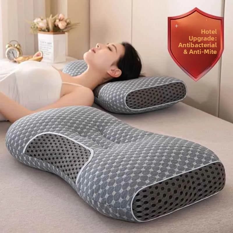 Neck Support Pillow for Men And Women Specially Designed for Neck Pain Relief Pair of Sleeping Pillows for Home And Students ...