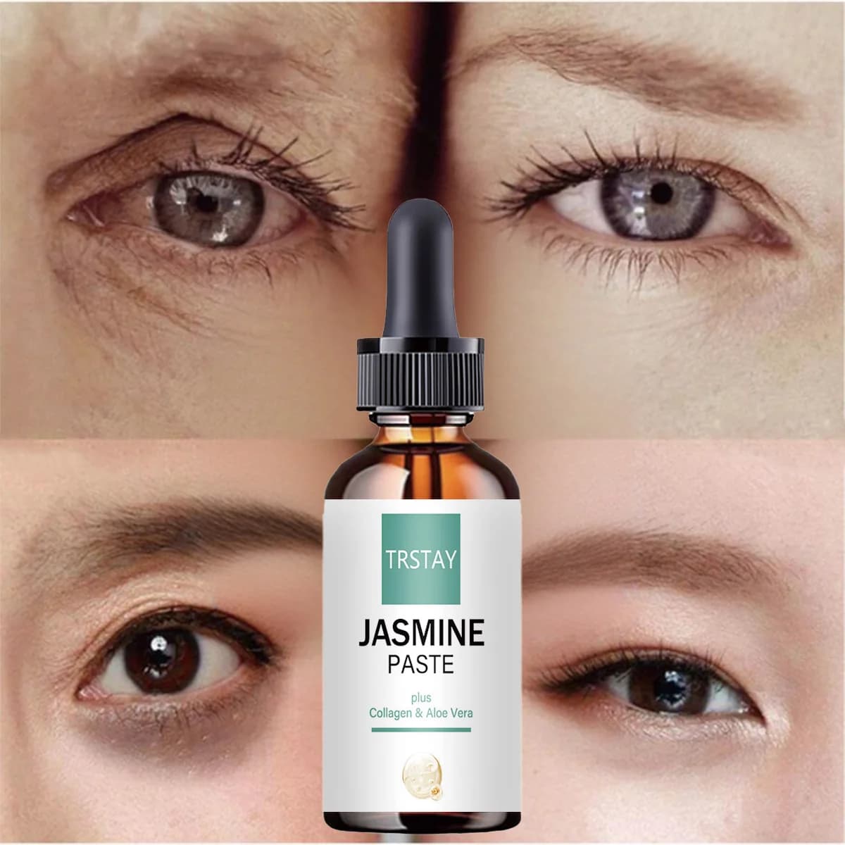 TRSTAY Eye Essence Gelsomino Collagen Aloe Vera Skin care for mothers and children Serum for pregnant eyes and maternity