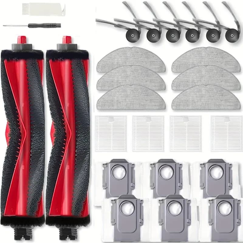 26 Replacement Accessories For Roborock Q7 M5/Q7 M5+/Q7 L5/Q7 L5+ Robot Vacuum Cleaners