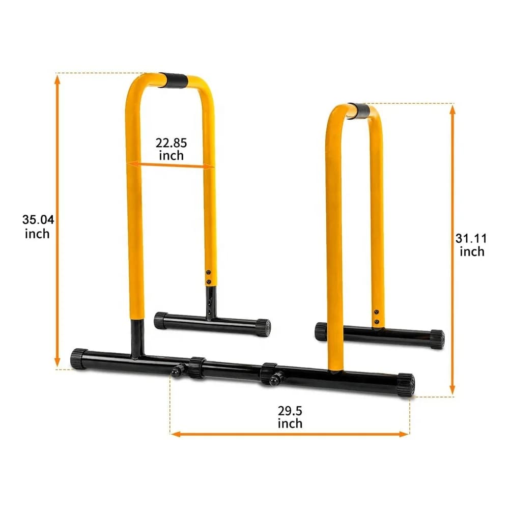 Barre Parallele Regolabili per Calisthenics e Trazioni, per Allenamento Fitness a Casa e in Palestra - Promozione Vendite