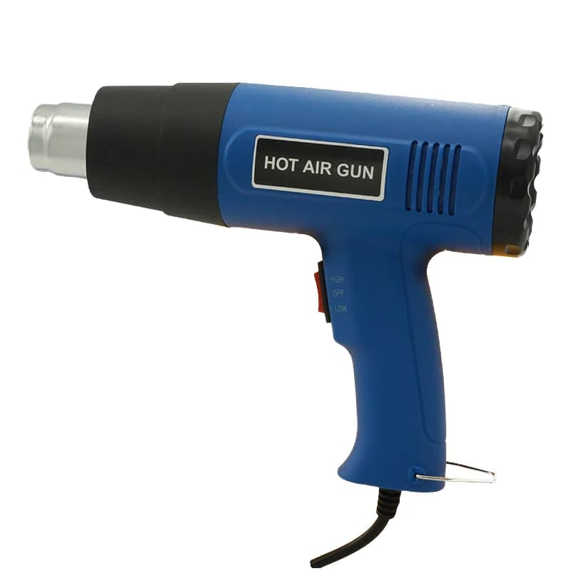 Portable 110V/220v Hot Air for Heat Gun DIY Grade Hand Held Shrink Wrapping Machine Temperature Adjustment Electric Power Source