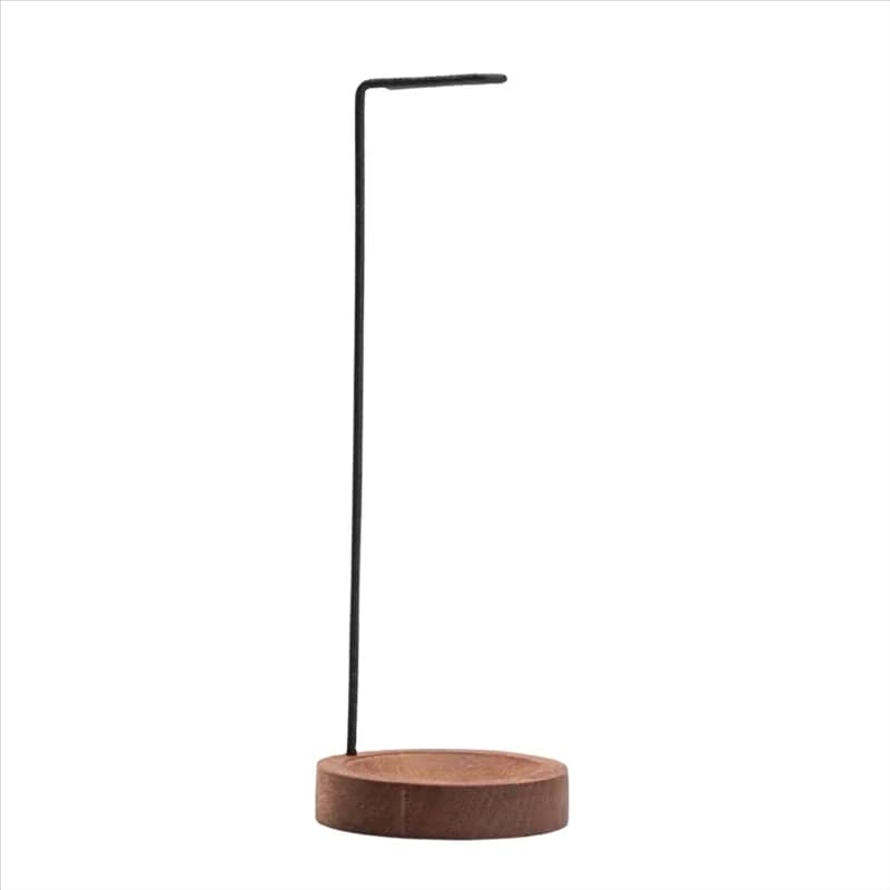 A36T-Porta bastoncini per incenso Squisito ornamento decorativo per bruciatore di incenso in legno con base per soggiorno