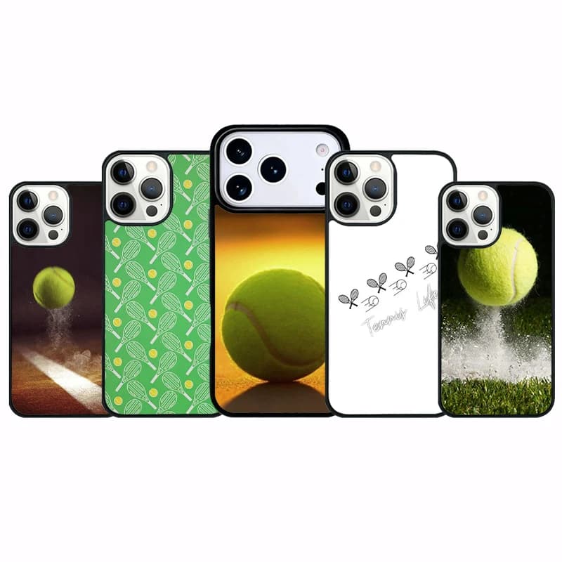 Tennis ball movement Phone Case For iPhone 16 17 Pro Max Air 17 16E 14 15 Plus 12 13 Anti-Fall Protection Cover