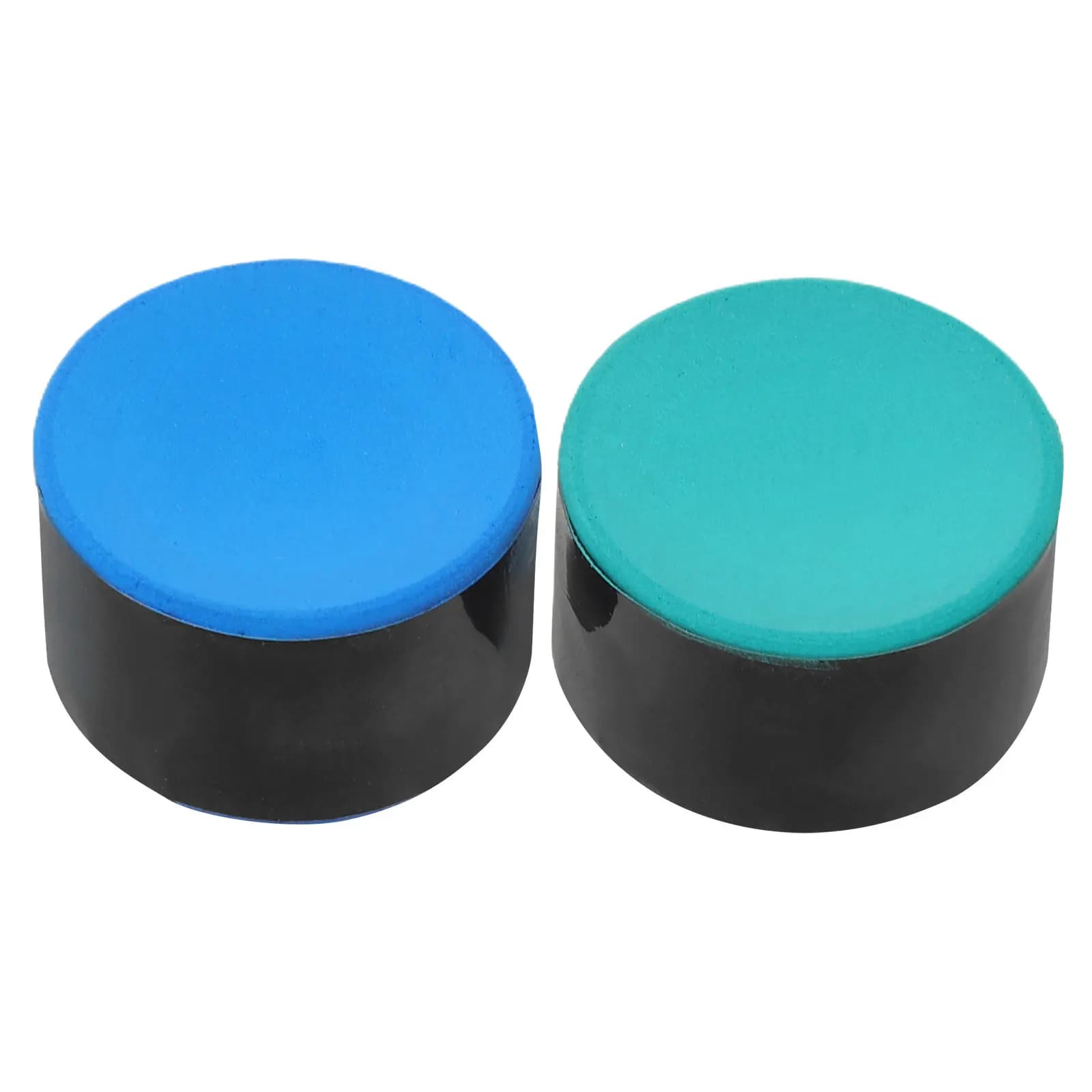 2 Pezzi Gessetti per Stecca da Biliardo Blu Verde Professionali, Cubetti di Gesso per la Cura della Punta della Stecca da Snooker, Polvere per Tornei ad Alte Prestazioni