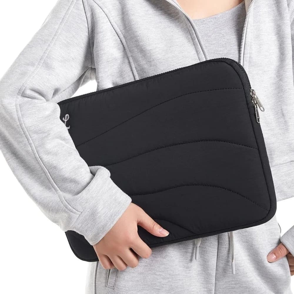 Custodia Protettiva per Laptop, Borsa Interna Antiurto Leggera per Tablet, Custodia Morbida con Cerniera per Laptop, per Ragazze/Donne