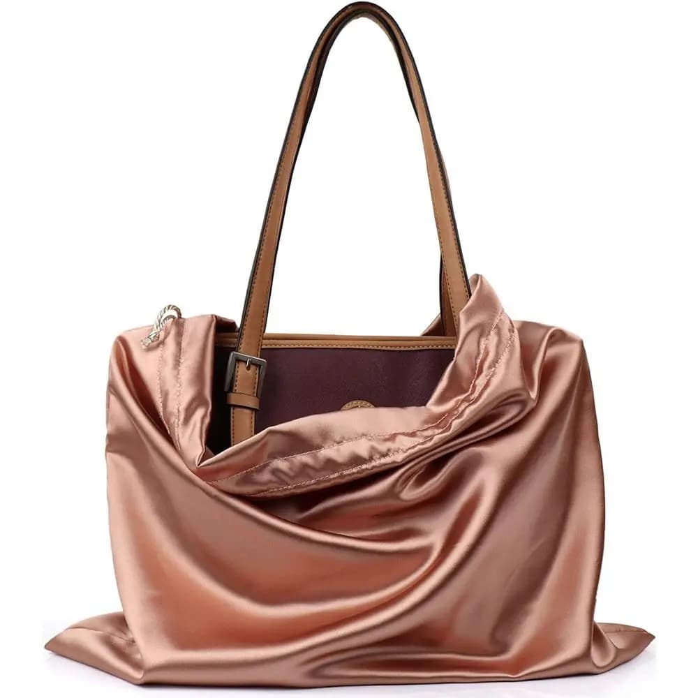 Fashion Silk Cloth Dust Bags Dustproof Travel Pouch with Drawstring Thick Dust Cover Storage Bags Handbags