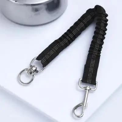 Reflective Elastic Dog Extension Leash Heavy Duty Nylon Bungee Walking Running Hiking Camping Training Lead for Small Medium