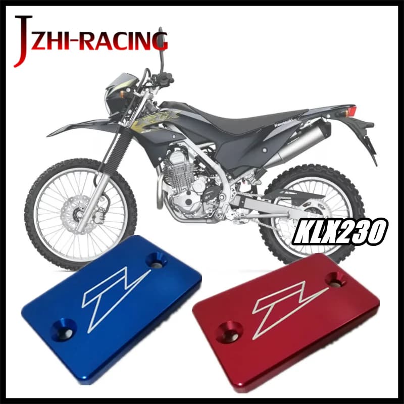 PER KAWASAKI KLX230 KLX 230 KLX230R KLX 230R Accessori Moto CNC Coperchio Serbatoio Freno Anteriore.