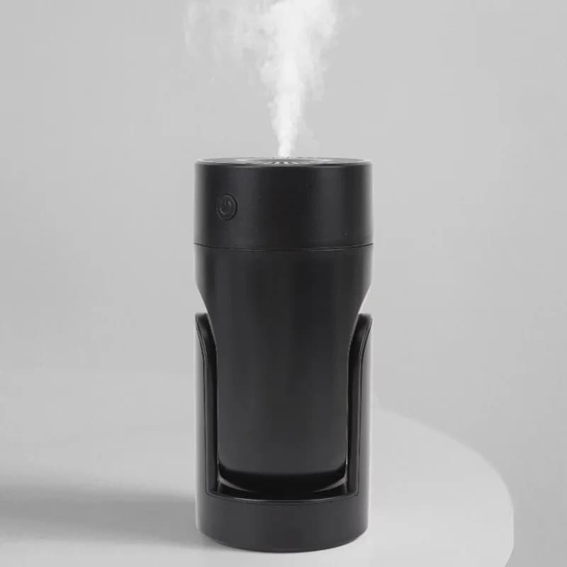 Mini umidificatore portatile silenzioso piccolo umidificatore a nebbia fredda rotazione di 360 gradi umidificatore per auto USB per viaggi in ufficio a casa