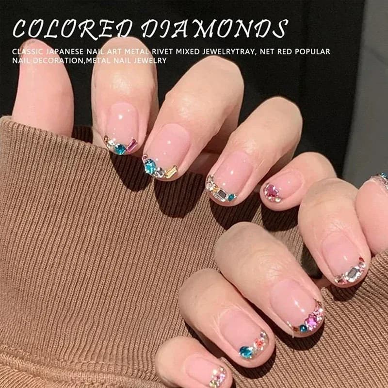 Accessori per Nail Art - Charms, Strass e Decorazioni, Forniture per Unghie con Elementi Artistici e Figure