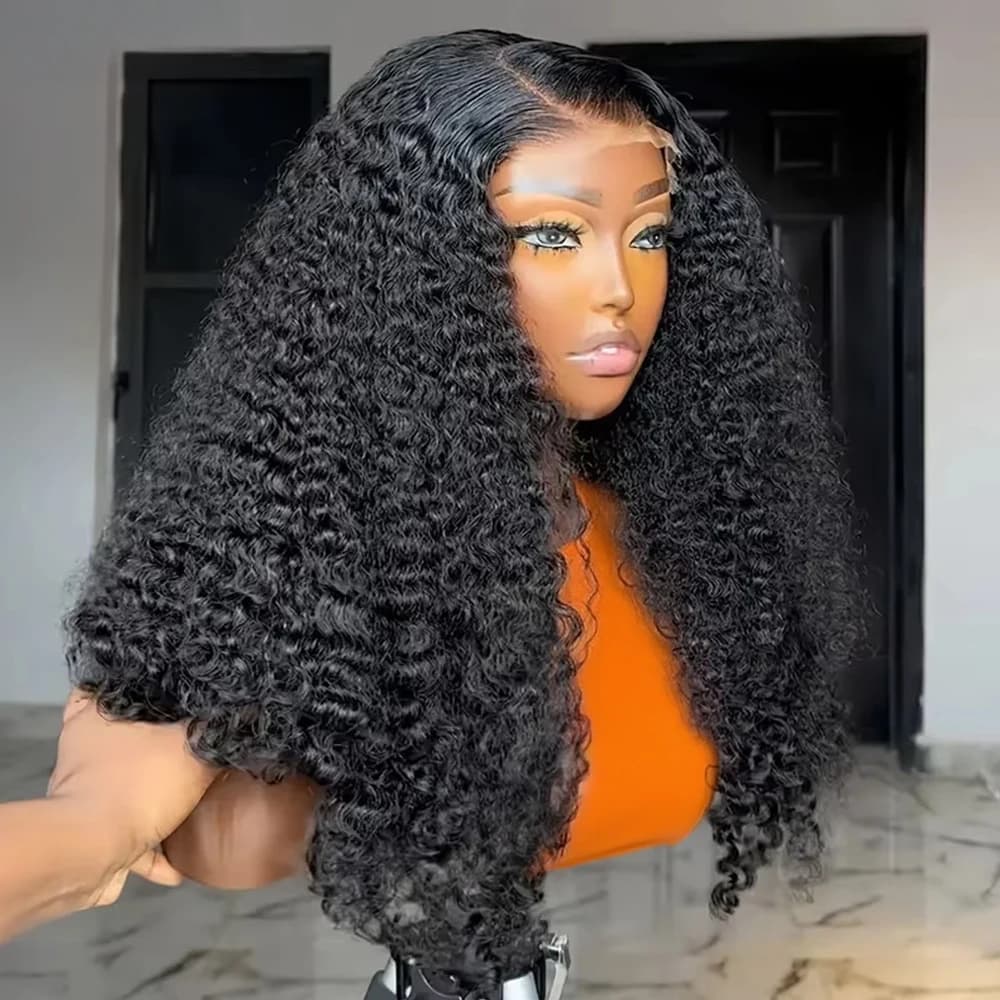 13x4 Raw Brazilian Virgin Curly Short Bob Wigs 250% Loose Water Wave Human Hair Wig 5x5 Glueless Human Hair Wigs Ready to Go Deep Wave 13x6 Hd Transparent Lace Front Wigs For Black Women
