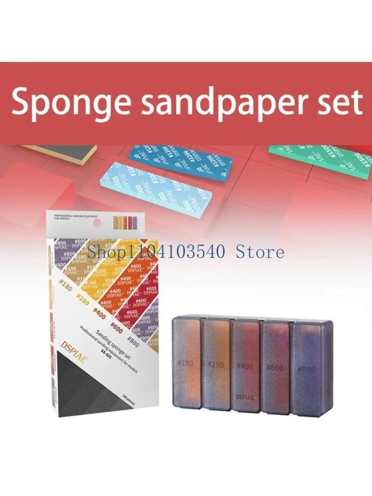02DC Multipurpose abrasive sponge sheets in 10 granular sanding equipment for realization