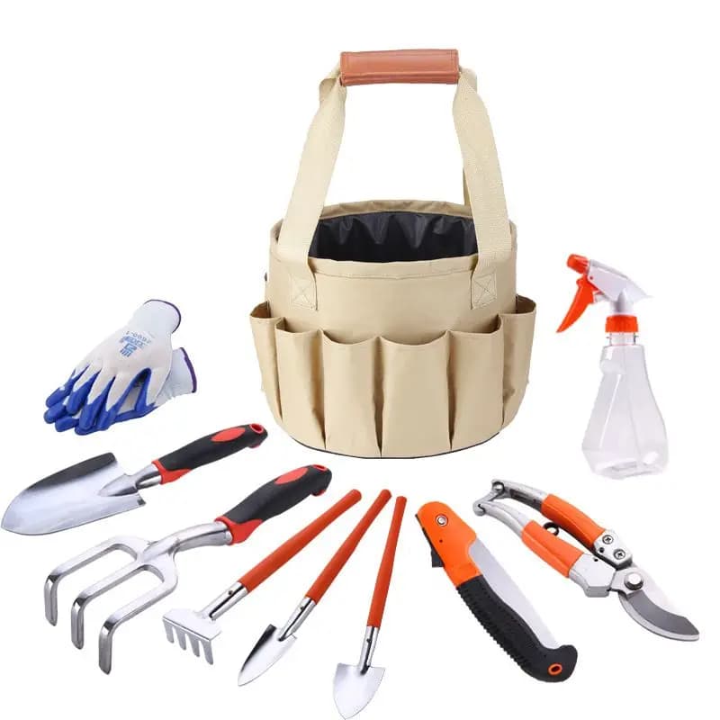 Professional Grafting Scissors Garden Tools Set Gardening Shovel Pruning Shears Portable Tool Bag for Fruit Tree Plant Grafting