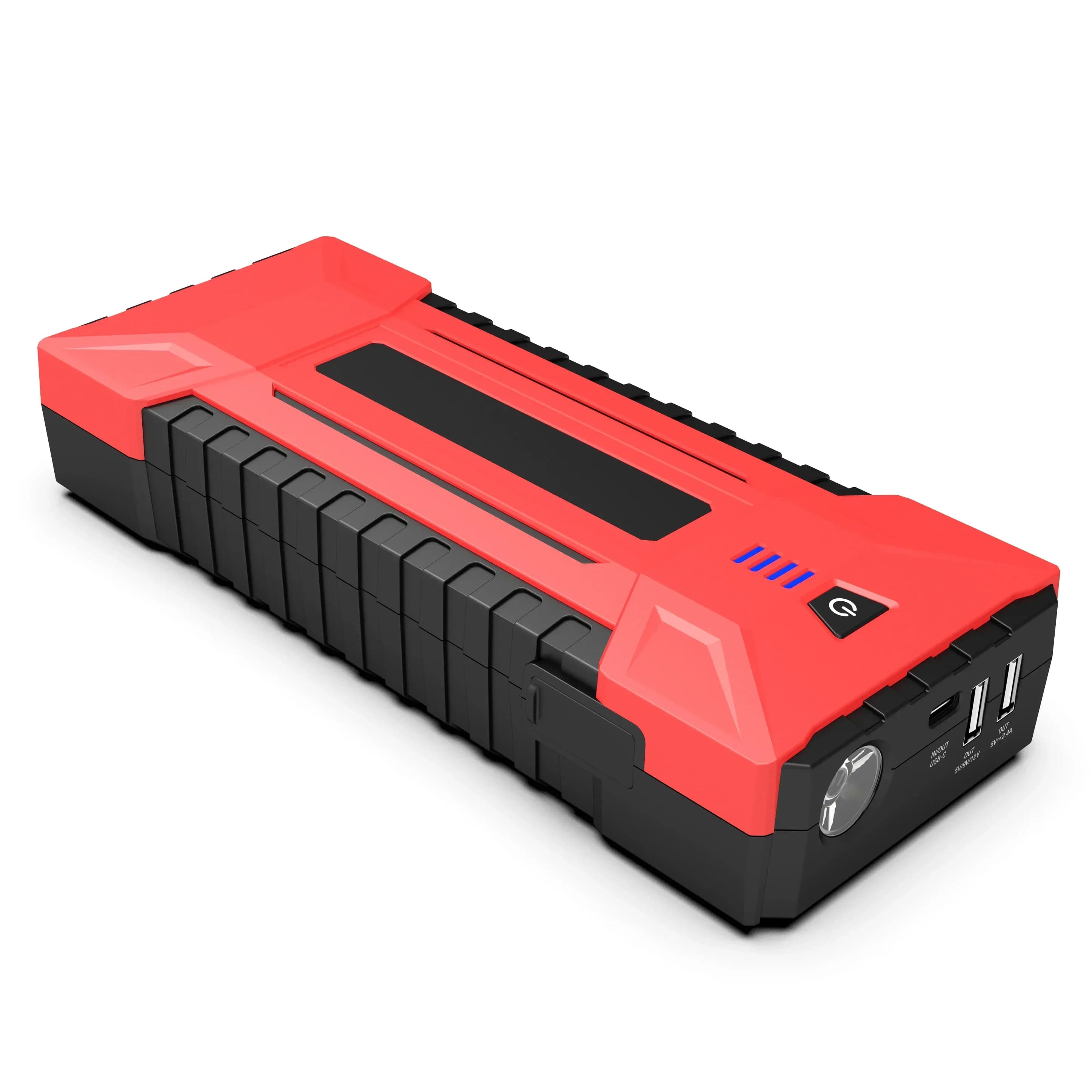 Avviatore di Emergenza per Auto 25000mAh in Plastica, Power Bank per Avviamento Rapido
