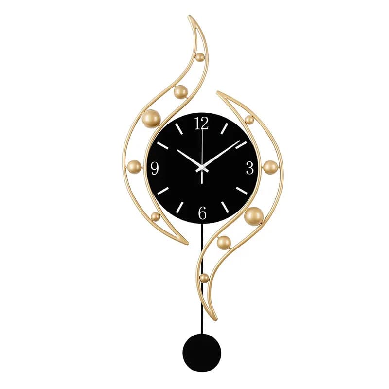 Clocks Living room wall clock Family background wall decorative clock Modern simple high-end quartz clock