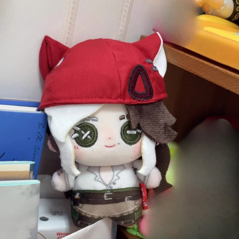 10cm Game Identity V Barmaid Kawaii Cosplay Cotton Doll Starfish Body Demi Bourbon Anime Mini Soft Plushie Toy Figures Fans Gift