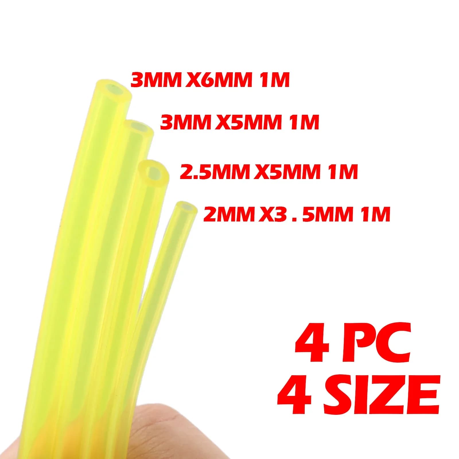 4 Pieces Flexible Tubes for Gasoline Fuel for Cleaner, Motorsaw, Blower, Sink cutter, Accessories 2025