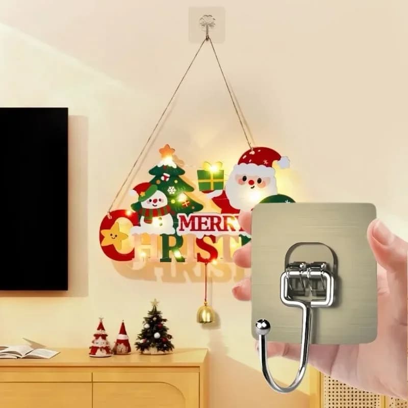 5/10/20pcs Self Adhesive Hooks Punch-free Door Wall Hangers Hook for Kitchen Bathroom Home Towel Christmas Wedding Birthday