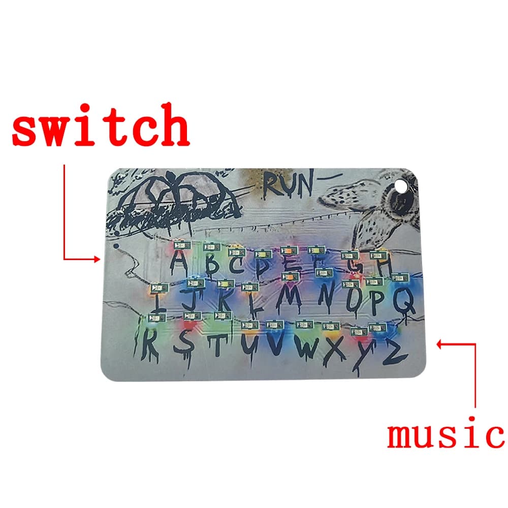 Pendant Luminous Soul with 26 Letters, Charm for Bag and Car, Gift for Festival, Accessories for Action Figure