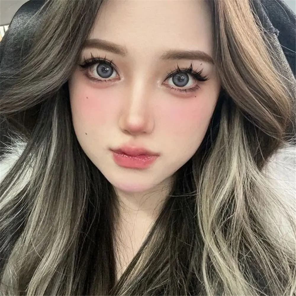 5 Pairs Pack Japanese Cosplay False Eyelashes Dramatic Faux Mink Manga Anime Lashes Thick Strip Lashes for Women