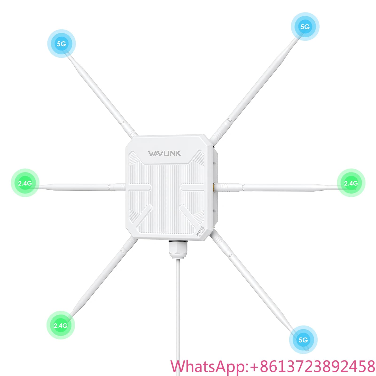 WAVLINK AX3000 HD9: Access Point WiFi 6 Esterno Impermeabile IP67, Ripetitore Mesh 2025/WL-WN588HX3 HD9S