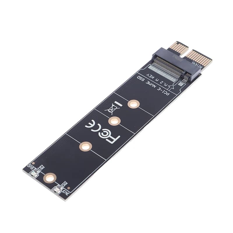 Nuovo Adattatore PCIE a M2 in Offerta, Connettore NVMe SSD M2 PCIE X1, Riser PCI-E PCI Express M Key per Unità a Stato Solido Interne