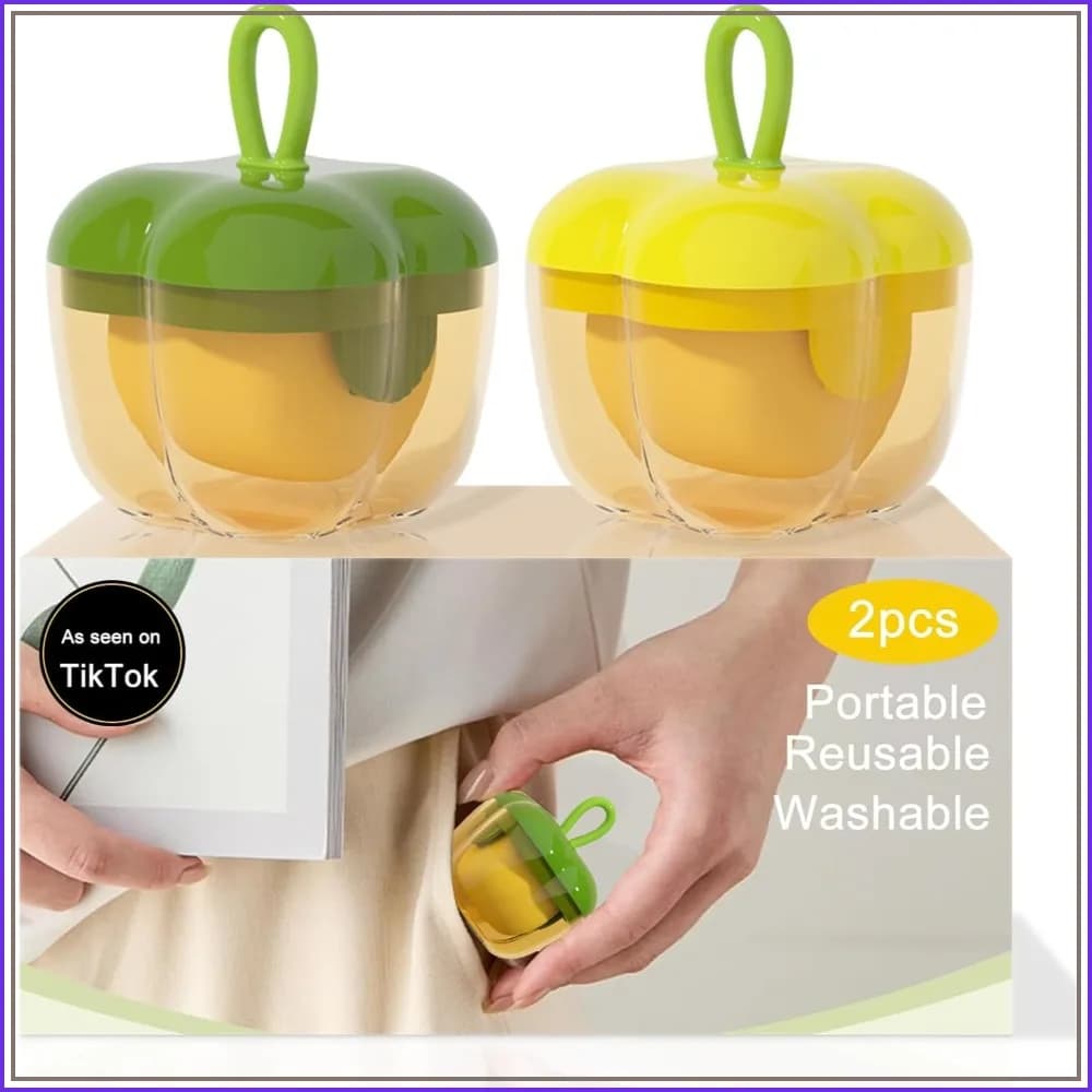 2 Pack Washable Lint Rollers for Pet Hair, Reusable Sticky Roller for Travel, Eco-Friendly Dust Remover