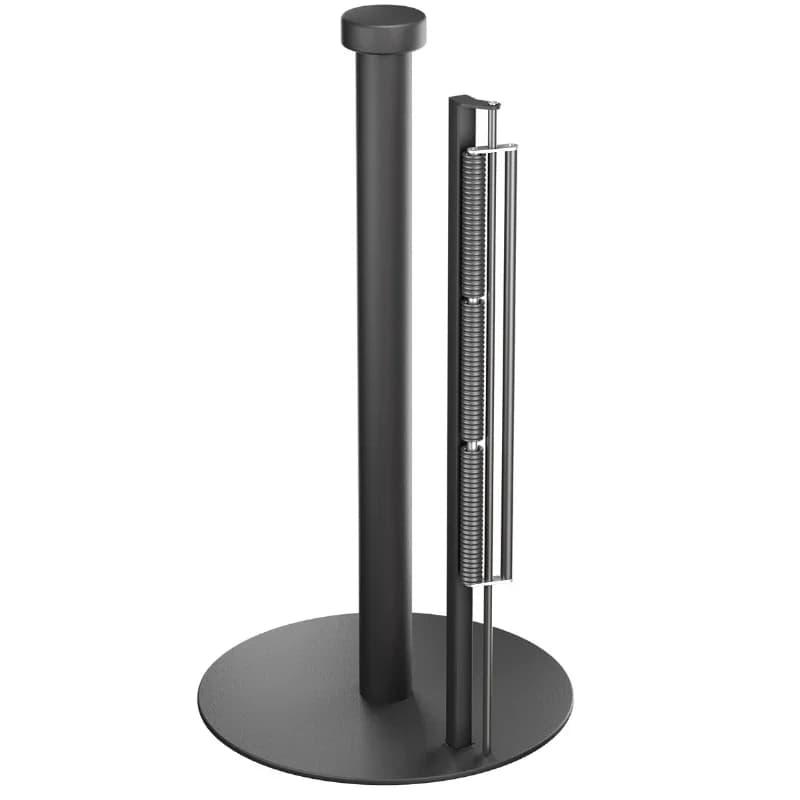 Dispenser di carta assorbente da cucina a strappo con una mano, porta rotolo multiuso per la pulizia, sacchetto salvafreschezza, senza foratura
